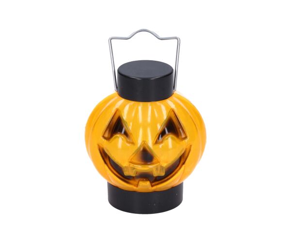 Dekorace Halloween dýně 8x7 cm svítící
