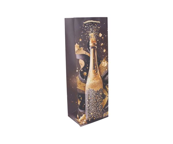 Dárková taška na láhev M 35x12x9 cm Celorok