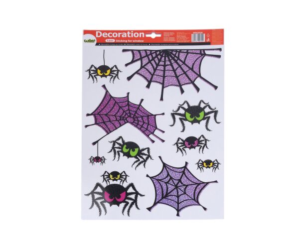 Dekorace okenní 41x29 cm MIX HALLOWEEN