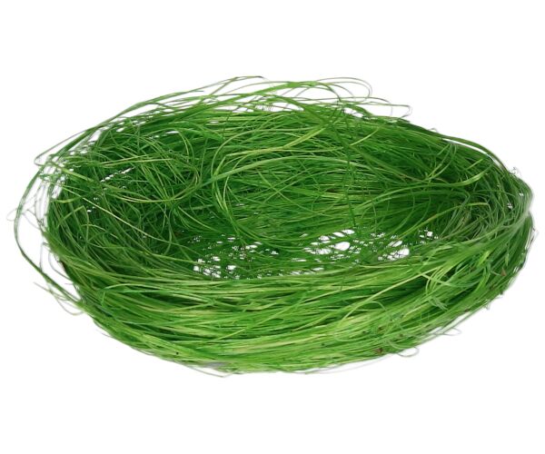 Hnízdo dekorační zelené 8 cm, 3g - 1 ks