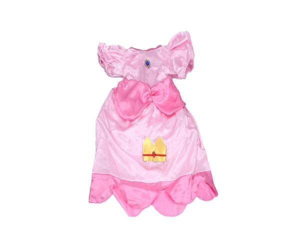 Set karneval - princezna růžová velikost M 110-120cm