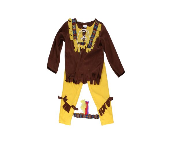 Set karneval - indián M 110-120 cm