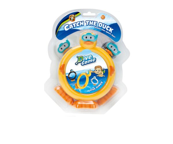 Vodní hra – chyť kačenky kroužky