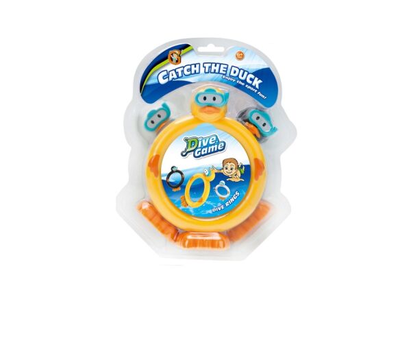 Vodní hra – chyť kačenky kroužky