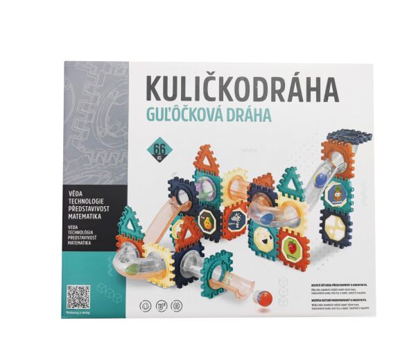 Kuličková dráha 66 ks