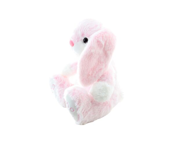 Králík plyšový růžový 23 cm