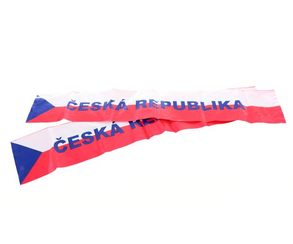 Fandící set Česká republika s kloboukem