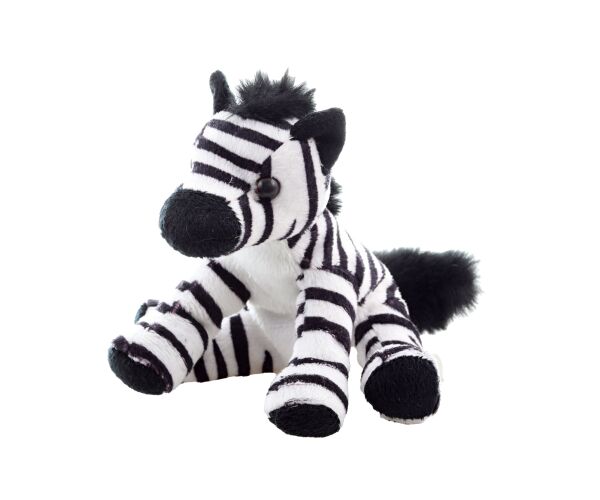 Zebra plyšová 15 cm