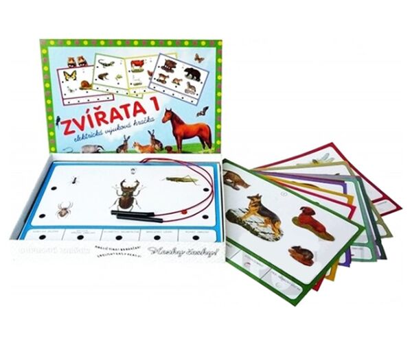 Elektrická výuková hračka - Zvířata 1