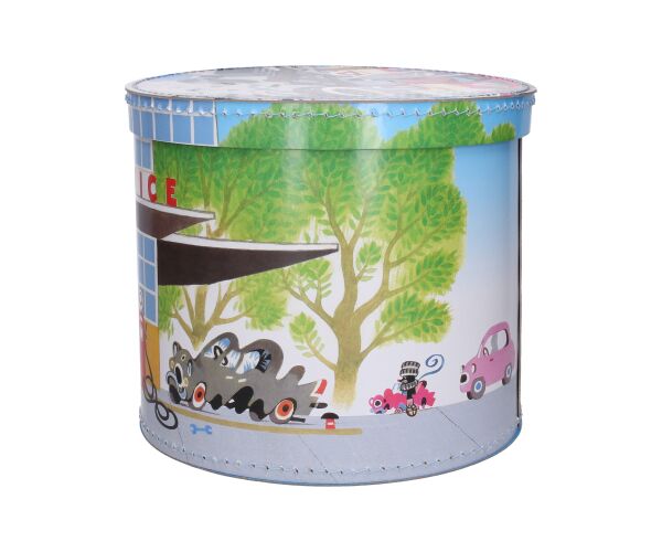 Krabice kulatá Krtek 30 cm