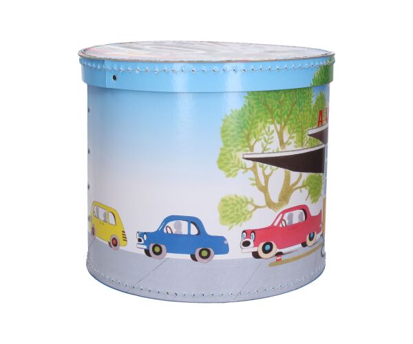Krabice kulatá Krtek 30 cm