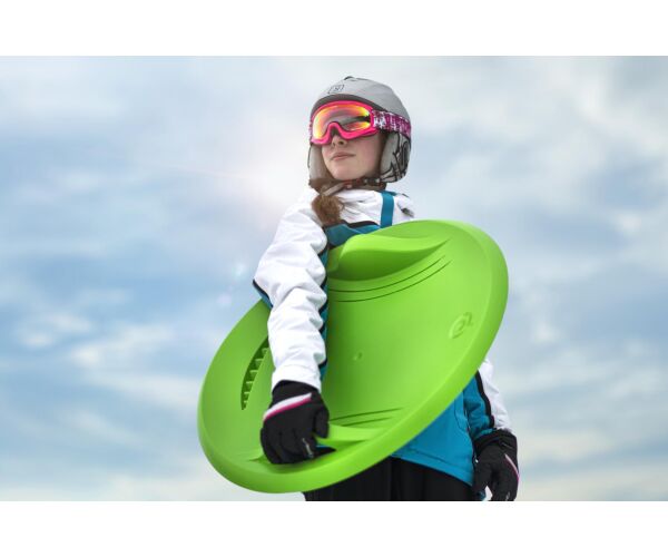 Sněžný talíř Supernova zelený průměr 60cm