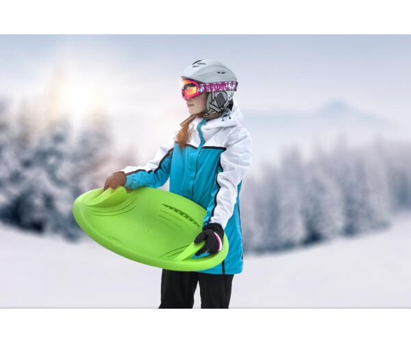 Sněžný talíř Supernova zelený průměr 60cm