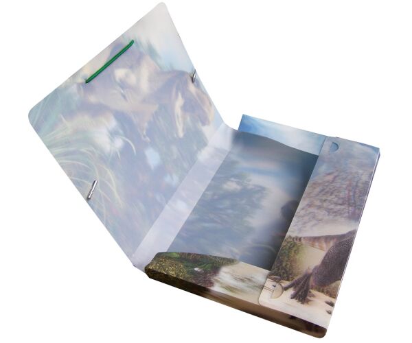 Krabice na sešity A5 s gumou 3D MIX