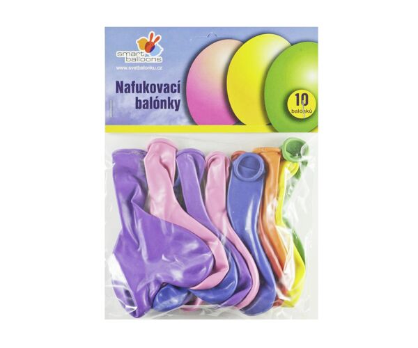 Balónek nafukovací - sada 10ks SRDCE