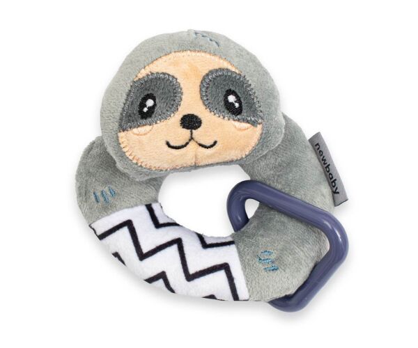Chrastítko plyš New Baby Sloth 11cm