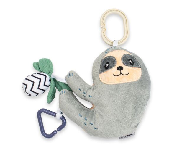 Lenochod plyš na zavěšení New Baby Sloth 16cm