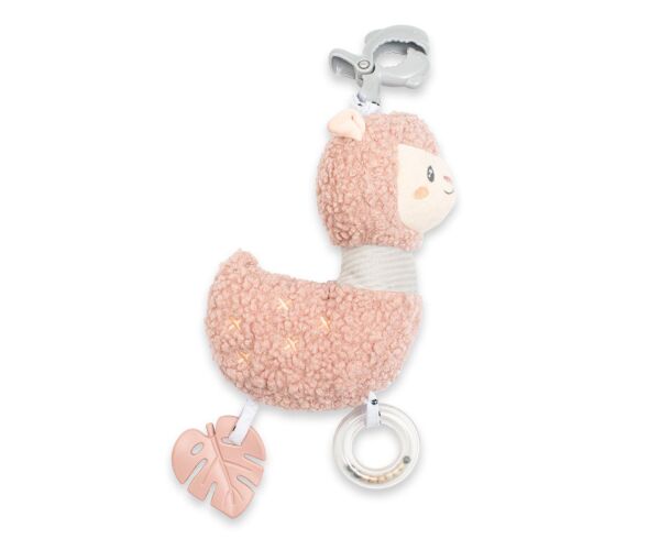 Lama plyš s klipem New Baby Lama 20cm