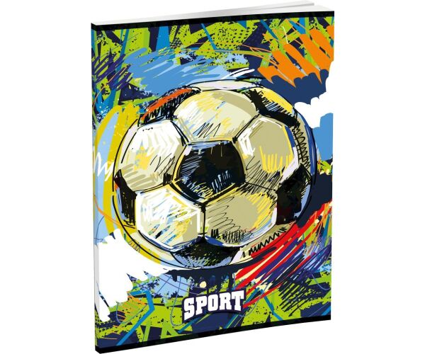 Záznamová kniha LUX A5 96 listů, linkovaná, mix 16 motivů