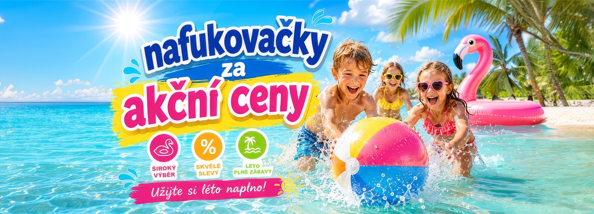 Nafukovačky za akční ceny